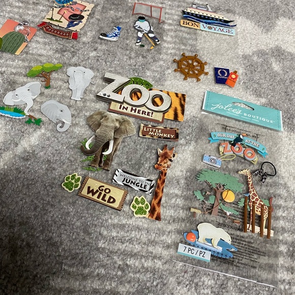 Michaels Scrapbook Stickers Bundle 21 pages - Picture 6 of 12